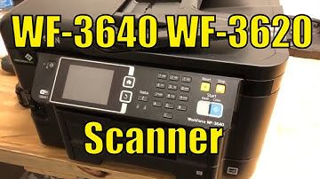 Remove and Replace EPSON Scanner ADF for WorkForce Series: WF-3640 WF-3620