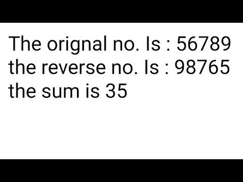 Write javascript program to reverse a number - YouTube