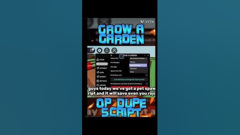 Grow a garden dupe script keyless hack check comments #dupe #gag