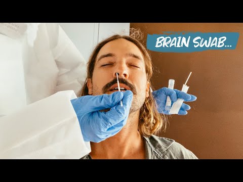 ⁣A BRAIN swab.. and then WE’RE FREE to Explore the Azores!
