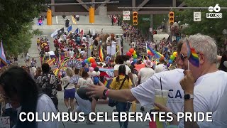 Columbus Pride march draws thousands