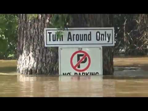 Florence Damage- Cape Fear River Flooding in Lillington, NC 9/17/18 ...