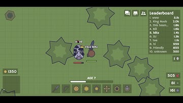 moomoo.io gameplay part 1 //i don,t know how to play//