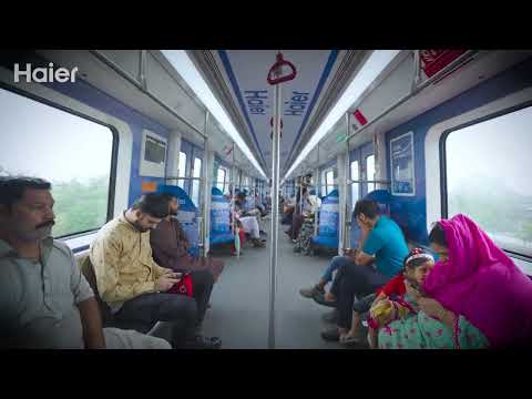 HAIER ORANGE TRAIN