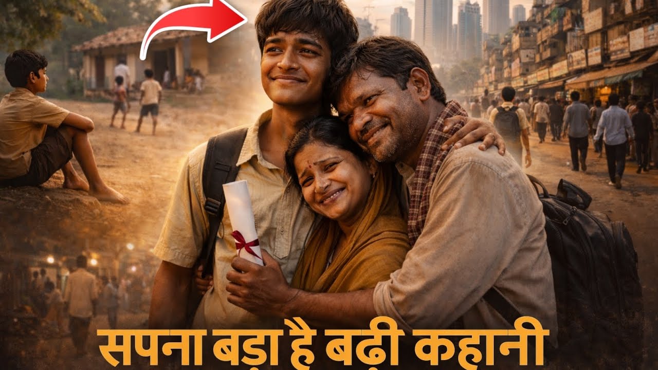 सपना बड़ा है, बड़ी कहानी | गाँव से शहर तक एक लड़के का संघर्ष | Motivational @geetStory