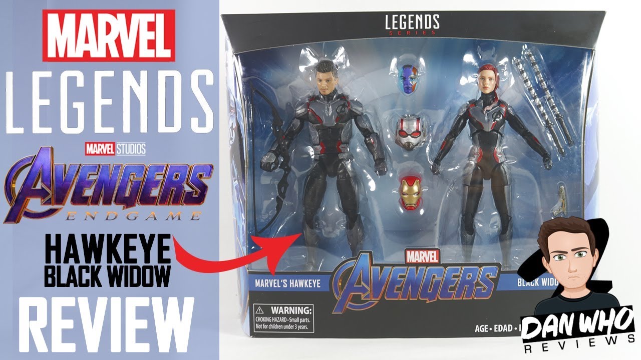 Marvel Legends 6 Avengers: Endgame Hawkeye And Black Widow Target