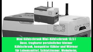 Mini Kühlschrank Mini-Kühlschrank 13,5 L Dose, Tragbarer Persönlicher Kleiner Kühlschrank,