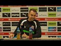 Press Conference Live: Eckert on Millwall
