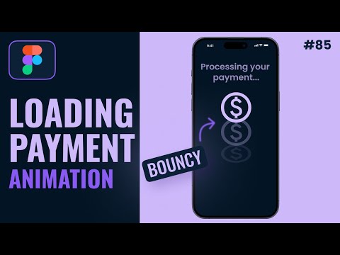 Loading Payment Processing Animation | Figma Interactive Components