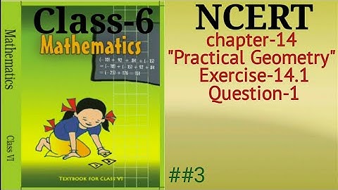 Class-6, ch-14 Ex-14.1 Q-1 Maths.  ##3