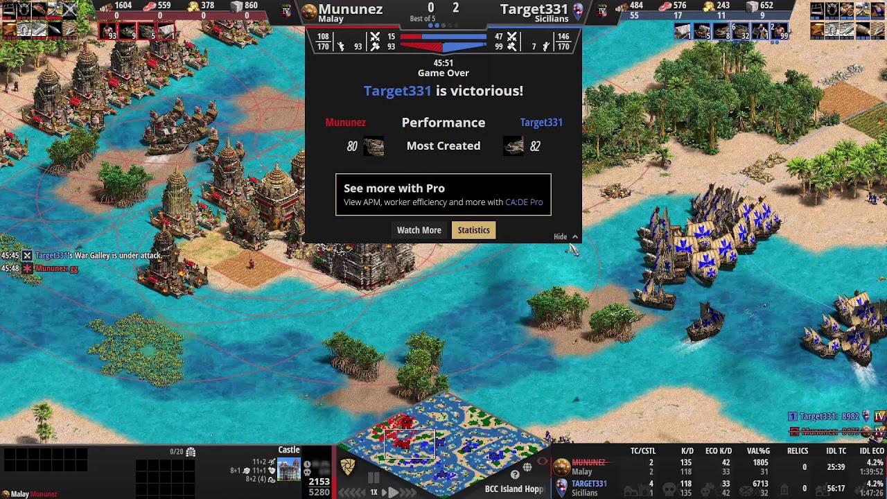 Blue Carbon Cup Ro16 -- Target331 vs Mununez