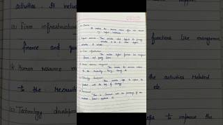 Key elements & process of value chain analysis #mcom #handwrittennotes #pup #education#study#youtube