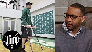 Tracy McGrady relates to Gordon Hayward recovering from long-term injury | The Jump | ESPN