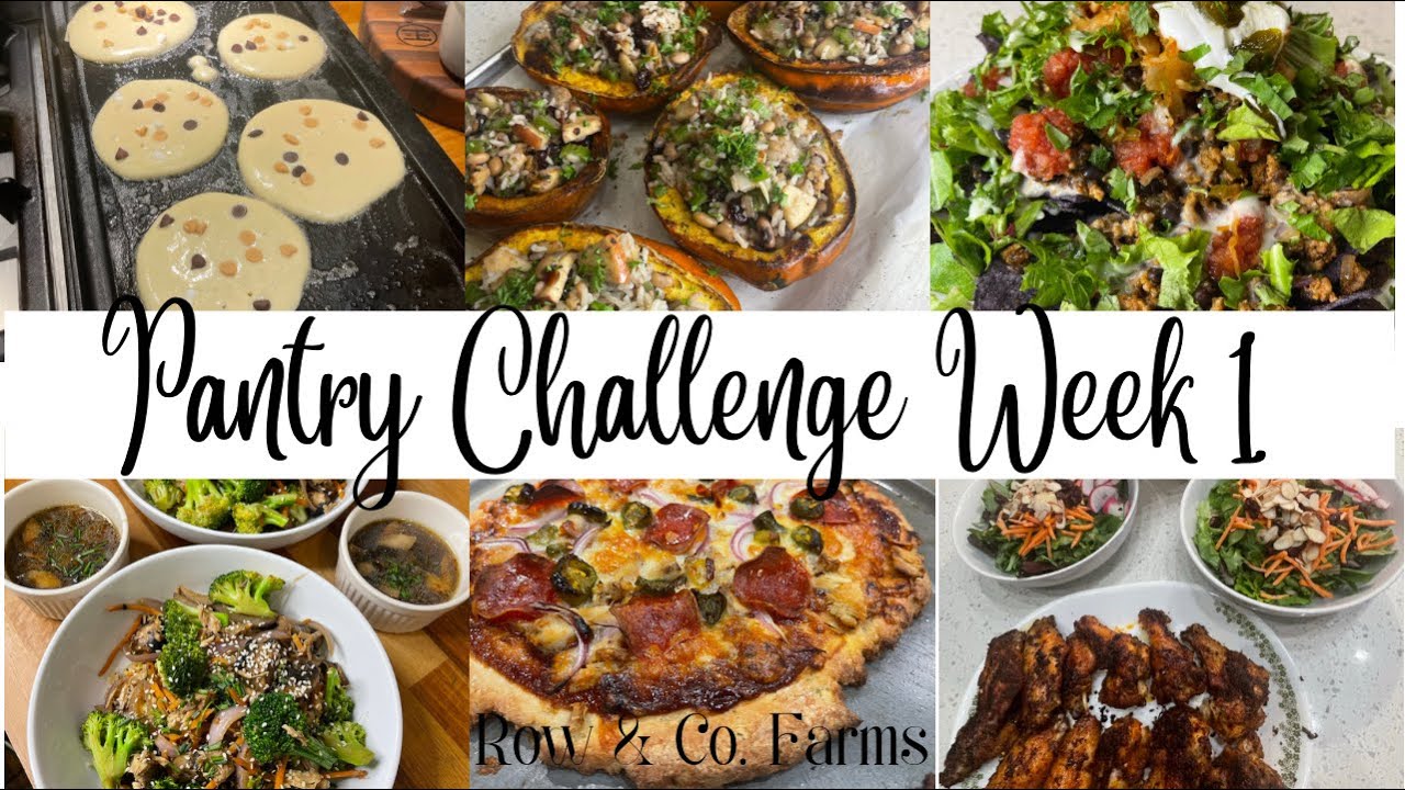 PANTRY CHALLENGE WEEK 1| #threeriverschallenge