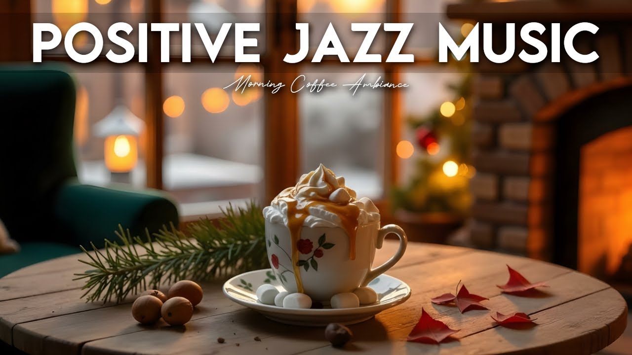 Positive Jazz Music ☕ Coffee Shop Ambiance & Relaxing Jazz Music for Studying.