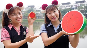 Squishy Dưa Hấu – Bài Học Biết Chia Sẻ Với Bạn ❤ BIBI TV ❤