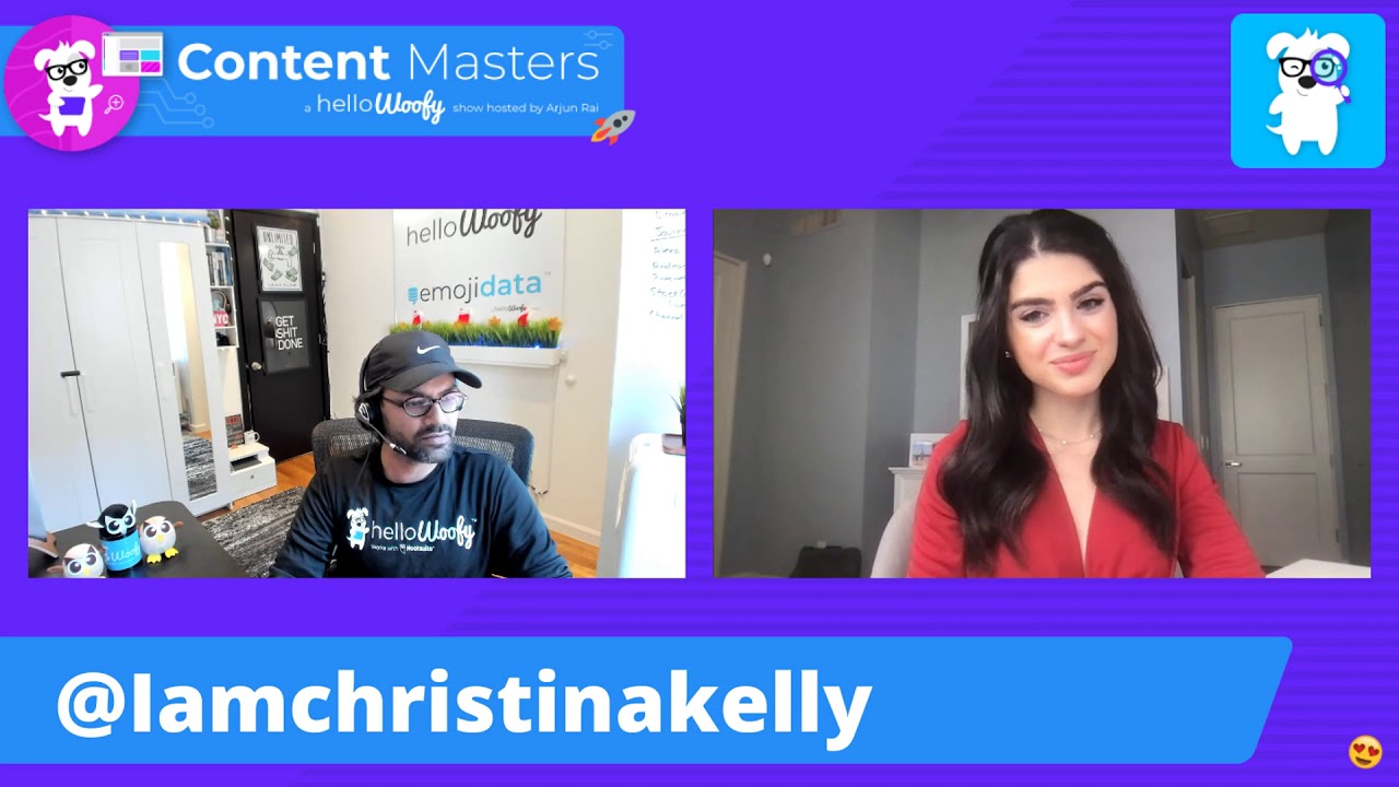 🎙️LIVE with Christina Kelly, Coach on Content Masters by HelloWoofy com