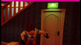 Hello Neighbor Alpha 1 ENDING