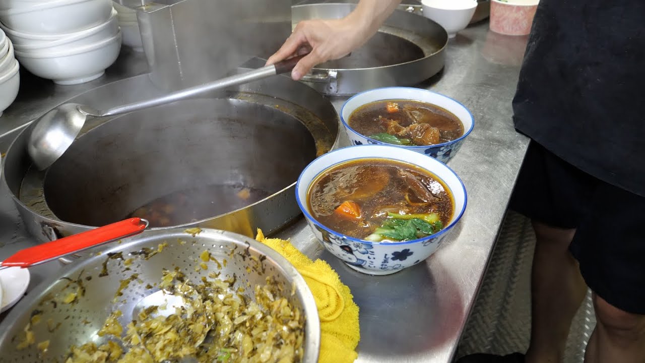 Beef Noodle Soup, Braised Food, Mochi, Steam-fried Bun, Scallion Omelete, Steamed Dumpling
