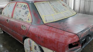 Repaint Change colour proton wira / part 2 done... by SPRAY 2K - TWIN AUTO SPRAY GARAGE 16,861 views 8 months ago 23 minutes