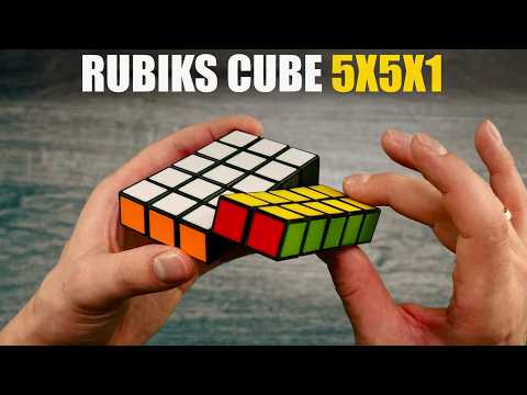 5х5х1 RUBIK’S CUBE. How is It Possible?