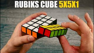 5х5х1 RUBIK’S CUBE. How is It Possible?