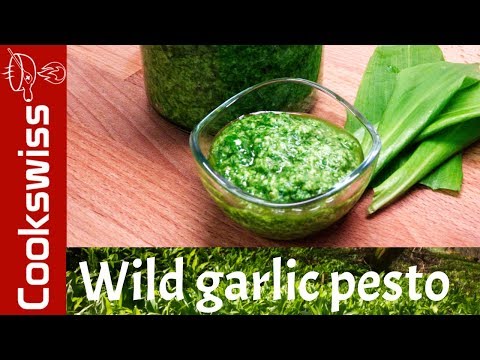 Video: Pesto Padažas Su Laukiniais česnakais, Graikiniais Riešutais Ir Pecorino