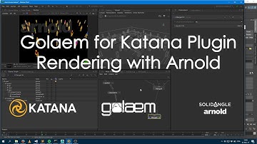 Golaem for Katana Plugin / Shading Assignment with Arnold
