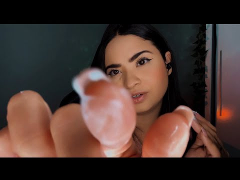 ASMR:GAROTA POPULAR FINALIZA SEU CABELO CAHEADO