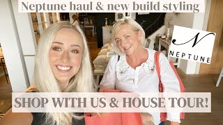 NEPTUNE SHOP & HOUSE TOUR! New build styling | Home decor haul | Modern country interiors screenshot 1