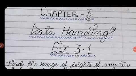 Class7th maths chapter 3 Data Handling Ex 3.1Q1,Q2,Q3,Q4,Q5