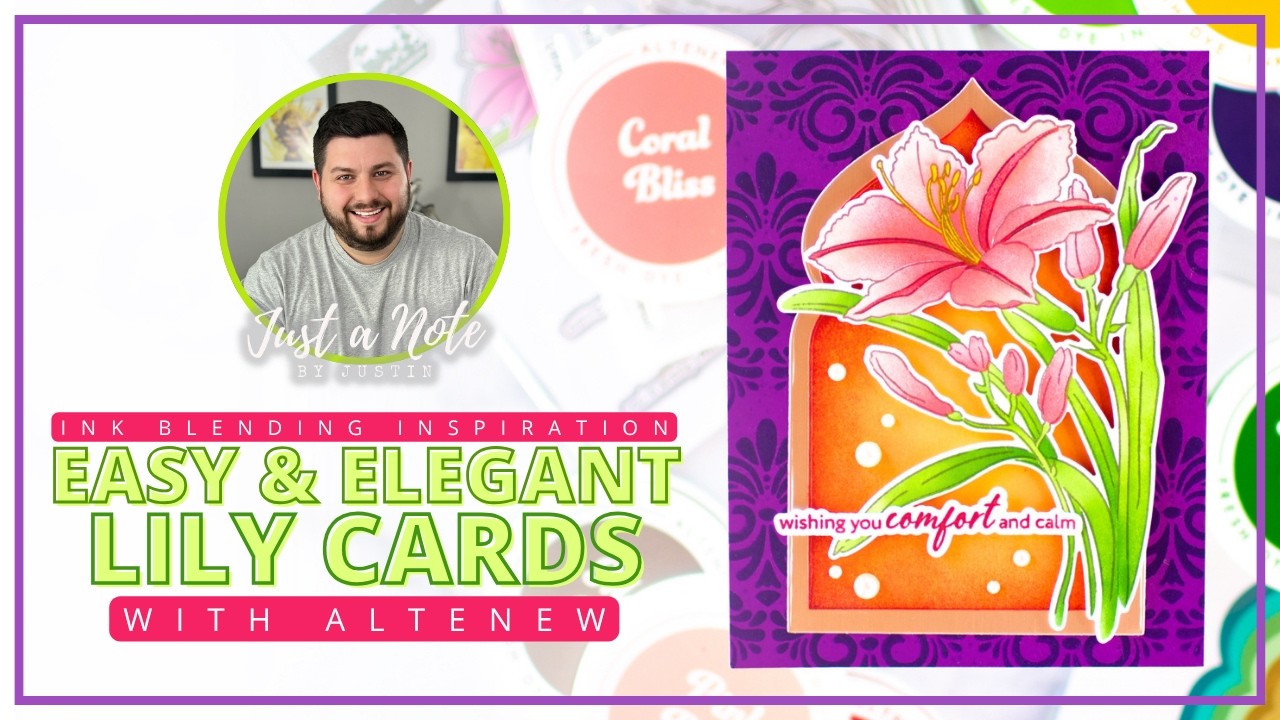 Easy & Elegant Lily Cards with the Altenew Build-A-Garden Bundle