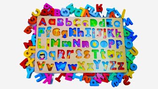 ABC Puzzle | Learn Uppercase and Lowercase Letters | Puzzles for Toddlers and Preschoolers