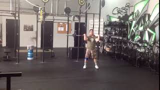 Power Clean + 2 sec pause SJ #150