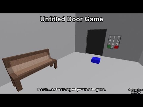 Untitled Door Game Answers 1 25 Roblox Youtube - untitled door game roblox answers room 21