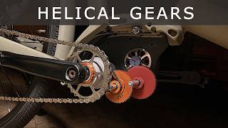 3D Printed eBike Mid-Drive with Helical Gears