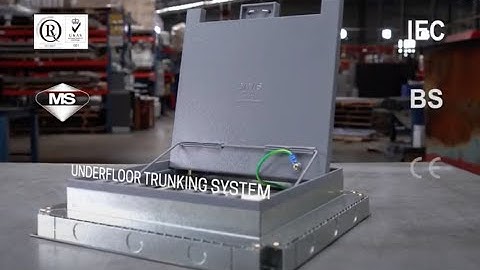 DAVIS Underfloor Trunking System