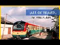 RIDING THE TRAIN IN GHANA | TEMA - ACCRA TRAIN LINE RESUMES| GHANA RAILWAY