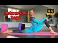 Gentle Back Stretch Yoga 4K | Relaxing Body Positivity Flow 🌸