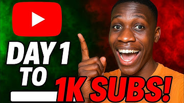 DAY 1 of Trying to Get 1000 Subscribers – The YouTube Growth Journey Begins!