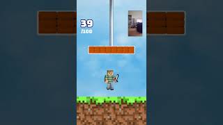 Minecraft jump effect #minecraft #fypシ゚viral #effect #space #music
