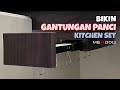 Bikin Gantungan Panci Buat Kitchen Set