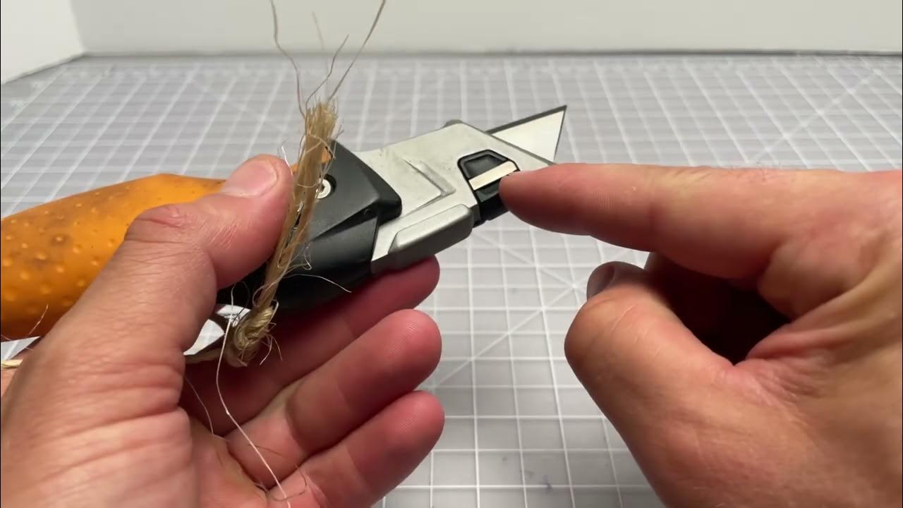 How To Change The Blade On a Fiskars Pro Utility Knife YouTube