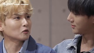 The way Yesung looks at Ryeowook