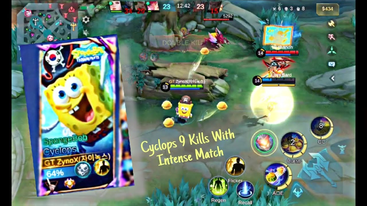 Low Kills, High Pressure 😰! Cyclops 9 Kills Clutch Win 🔥 l MLBB