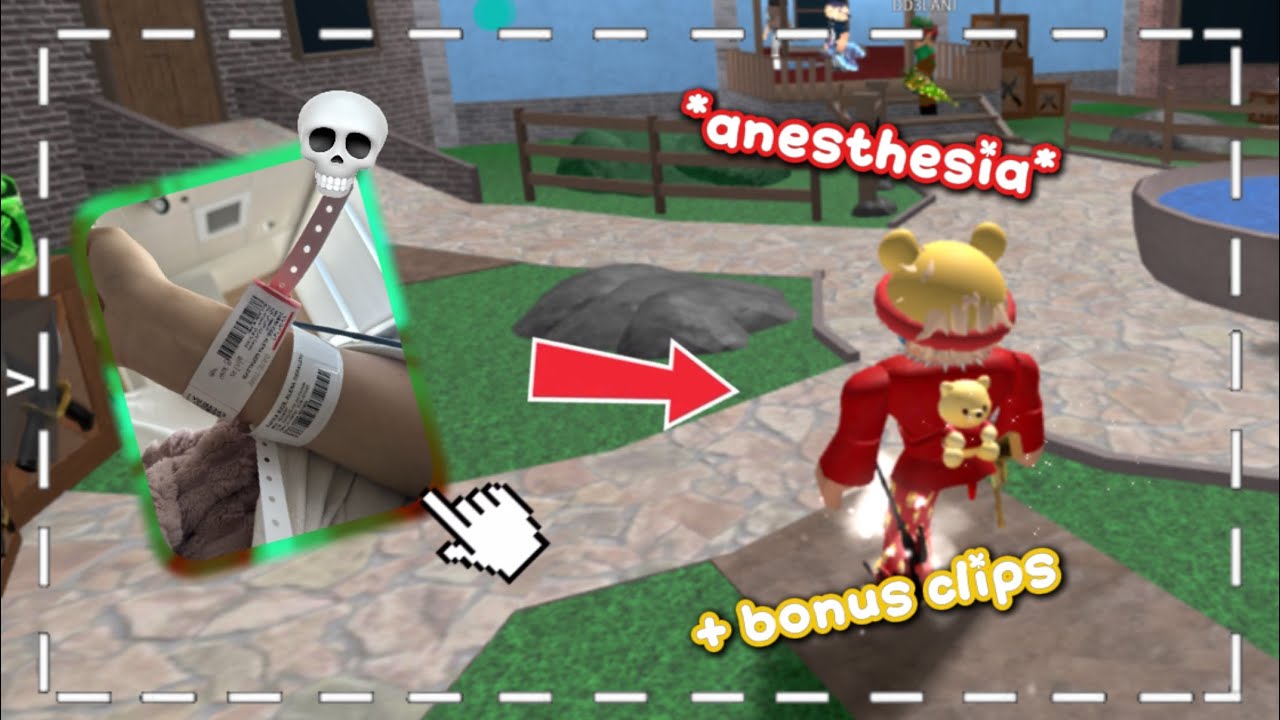 Playing MM2 After SURGERY.. + IRL CLIPS.. 😳 *anesthesia* 