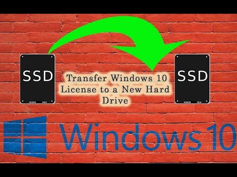 How to transfer Windows 10 license to another hard drive? | In Few Steps | Easy Knowledge YouTube