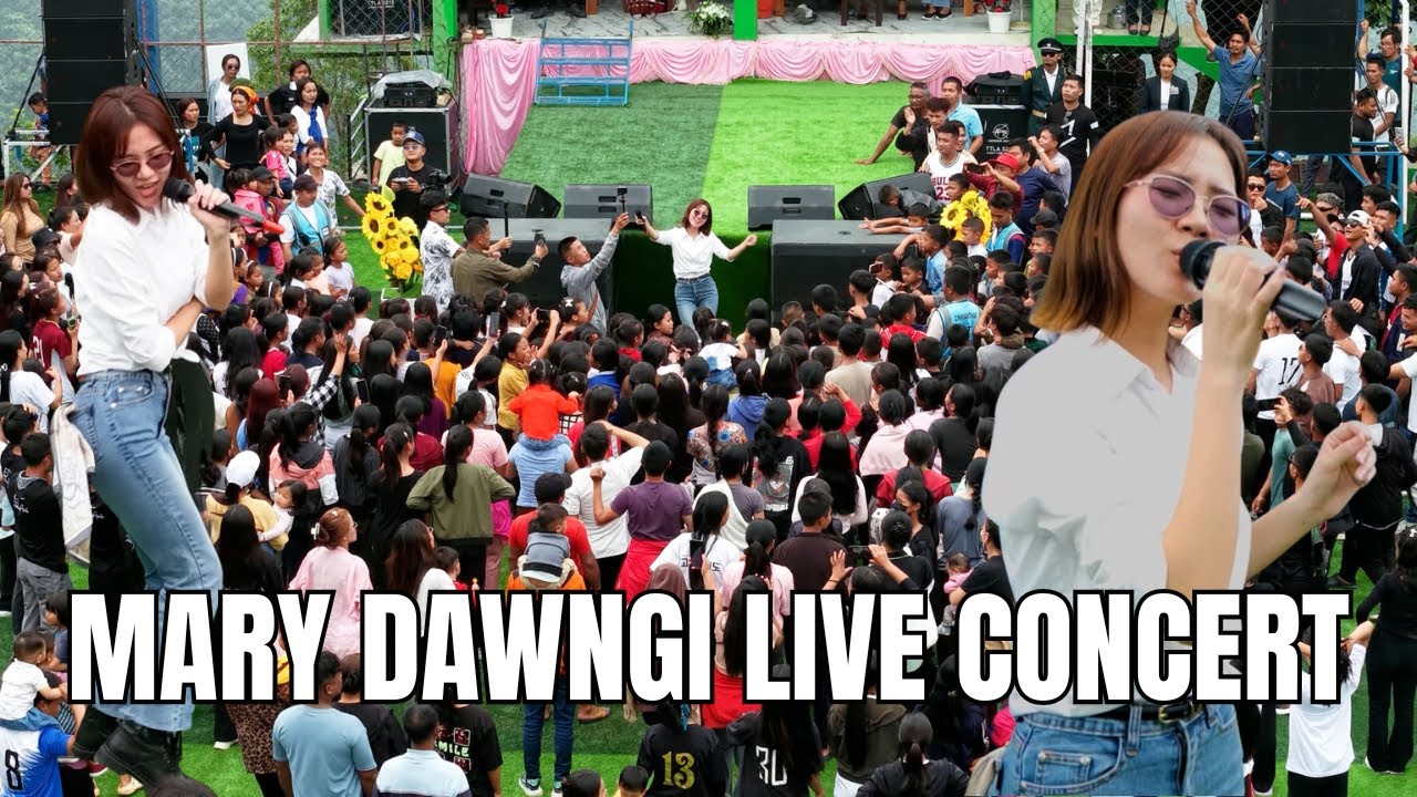 Mary Dawngi Chhuantharah a Concert, Mipui a thap tha ngei mai