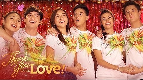 ABS-CBN Christmas Station ID 2015 "Thank You For The Love" Recording Music Video