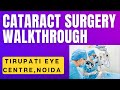 Cataract Surgery Walkthrough I Tirupati Eye Centre I Eye Hospital in Noida